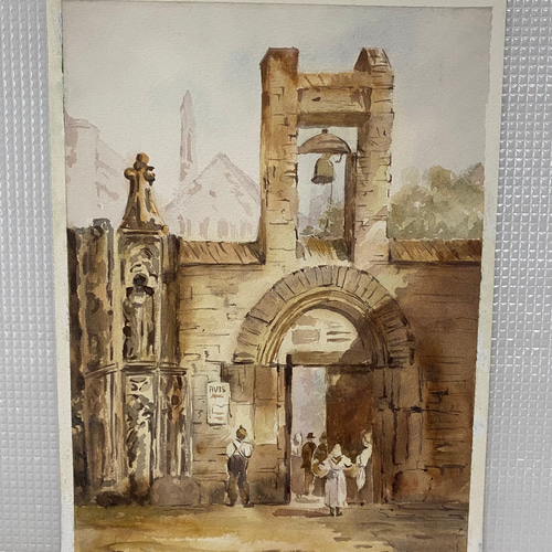 211）原画 水彩画 風景画 W・ターナーの模写 絵画 マグリット0125 通販