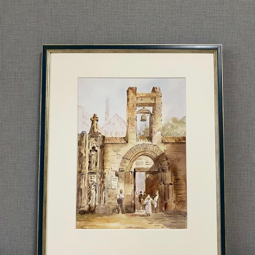 211）原画 水彩画 風景画 W・ターナーの模写 絵画 マグリット0125 通販