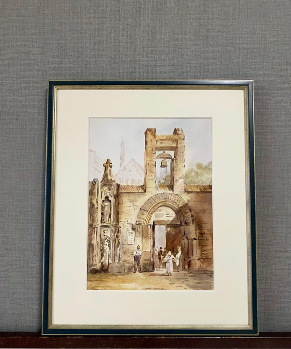 211）原画 水彩画 風景画 W・ターナーの模写 絵画 マグリット