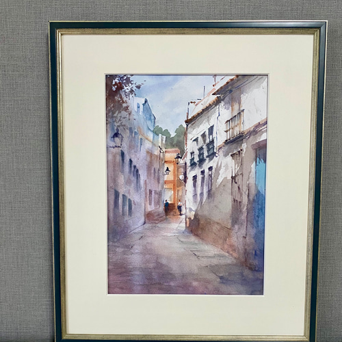 水彩 イタリア 風景 街並みのイラスト素材 - PIXTA