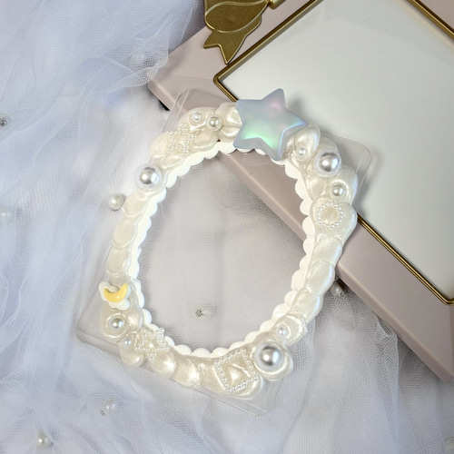 0001 お星さまのホイップデコケース B8 トレカケース 硬質ケース 星