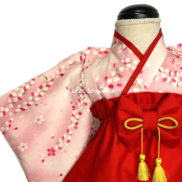 期間限定40%オフ】虎寅絵 ハンドメイド ベビー袴 お食い初め お