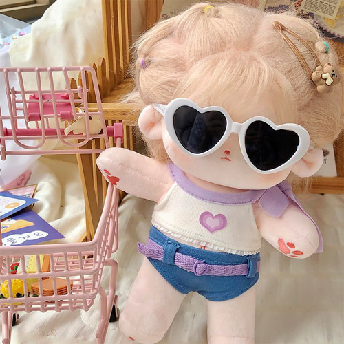 2点セット 20cm 着せ替えぬいぐる服 ぬいぐるみ用服コスチューム 夏の