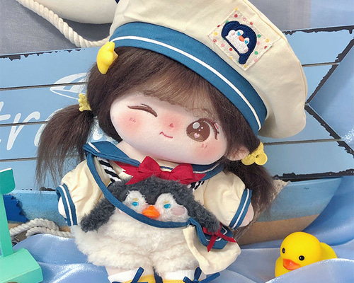 6セット 20cm 着せ替えぬいぐるみ用服 コスチューム 春の物語