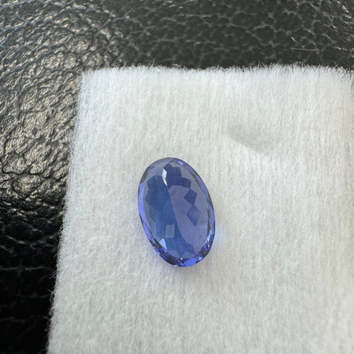 天然 タンザナイト ルース オーバルカット 2.108ct 鑑別書付き*未使用