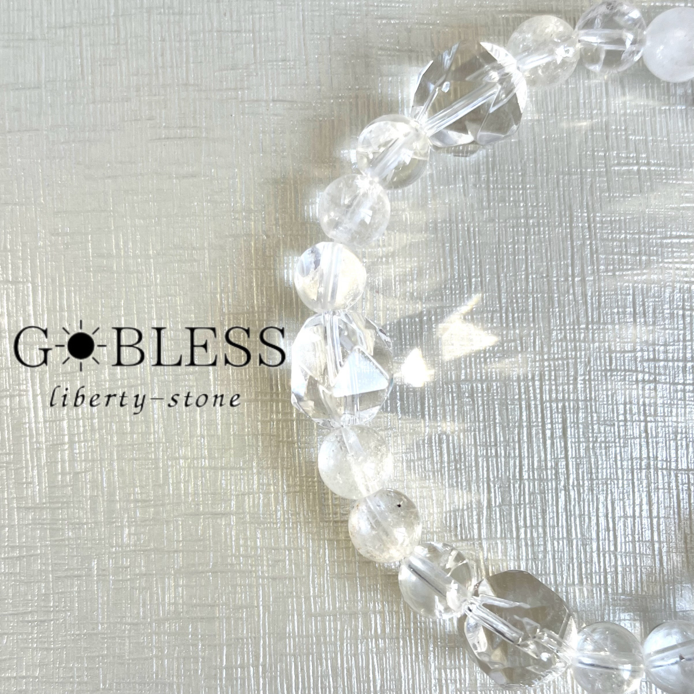 【再販】54. -浄化- ブレスレット ／ カンチェンジュンガ 水晶 ヒマラヤ