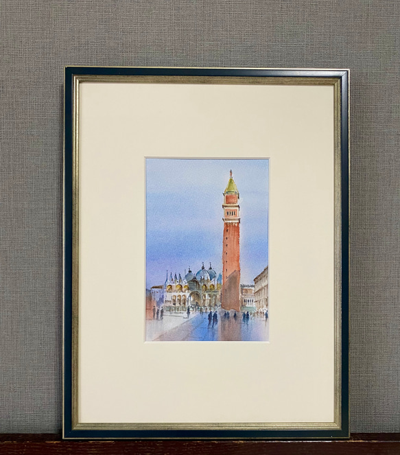 水彩画原画「マナローラ・イタリア」＃664 イタリア、マナローナ」 by 山田太郎｜Artmeter｜暮らしを彩る