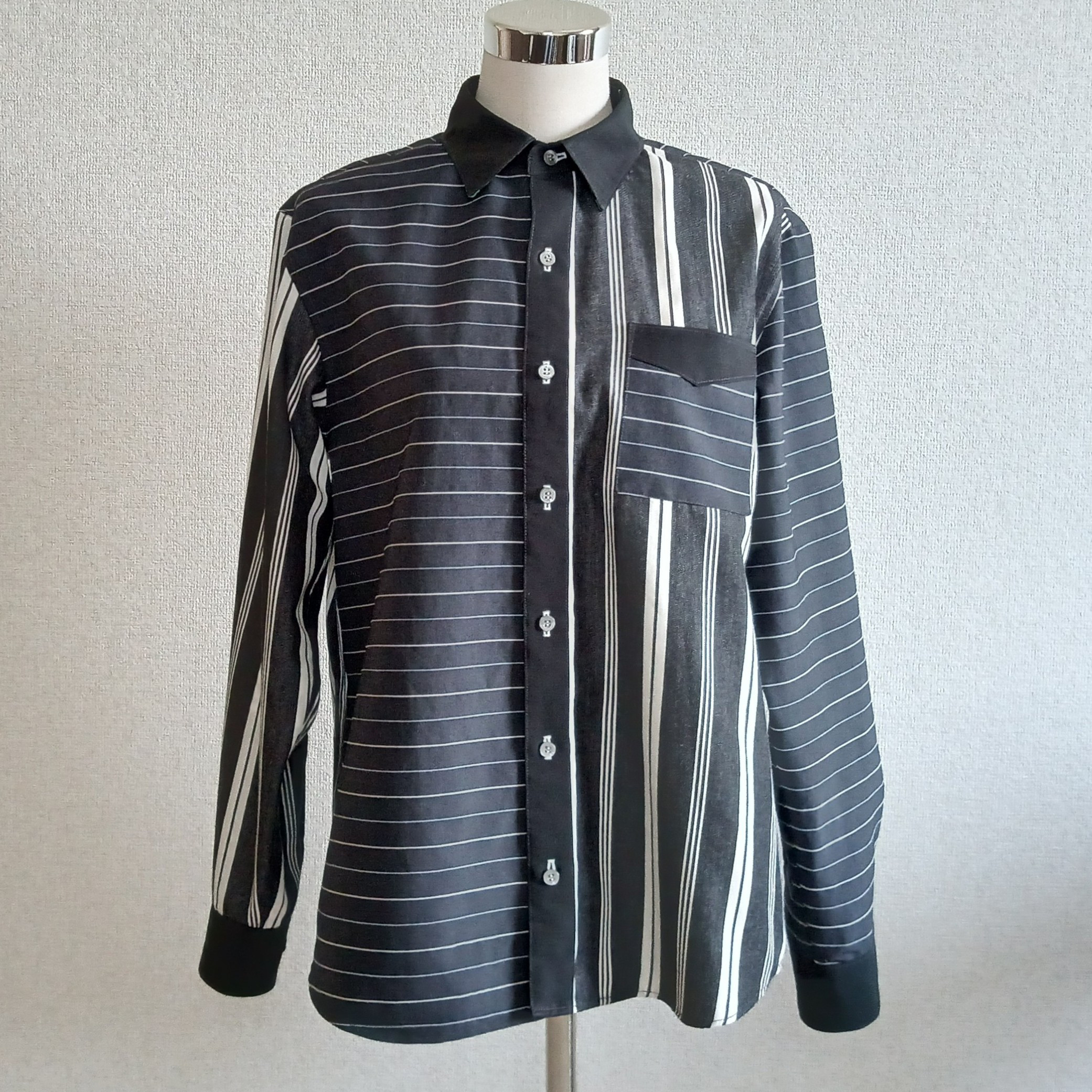 アーティストデザインシャツ　042　１点ものの個性的なシャツ