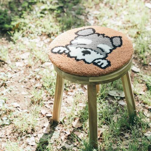 サマーセール中】【セミオーダー】うちの子オリジナルラグ うちの子