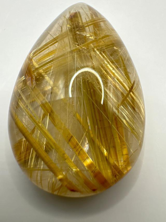 ⭐︎【天然】タイチンクオーツ  ルース 16g 天然】タイチンルチルクオーツ ルース 16g