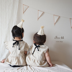 ✽NEW✽ party hat　cocoru　パーティハット   ヘッドアクセサリー　誕生日　ハーフバースデー　パーティ 3枚目の画像