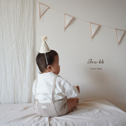 ✽NEW✽ party hat　cocoru　パーティハット   ヘッドアクセサリー　誕生日　ハーフバースデー　パーティ 8枚目の画像