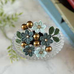 専用⑪43ミナペルホネン ハンドメイド ブローチアクセサリー ◇オーダー受付中 ミナペルホネン ハンドメイド ブローチ