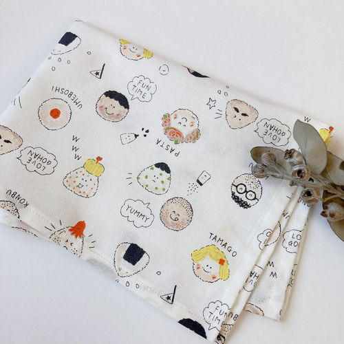 ★オーダー受付中①★パン　タコさんウィンナー　ランチマット　男の子　女の子 ランチョンマット ランチマット 男の子 女の子 給食マット おにぎり