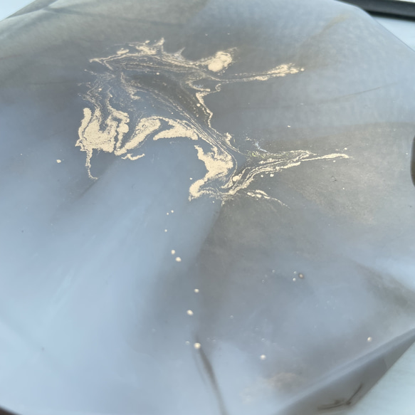 dona様 【2液性レジン】小物置きデザインプレート　インテリア　雑貨　トレイ　コースター　 8枚目の画像