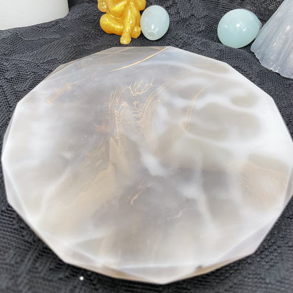 dona様 【2液性レジン】小物置きデザインプレート　インテリア　雑貨　トレイ　コースター　 2枚目の画像