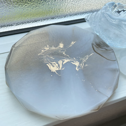 dona様 【2液性レジン】小物置きデザインプレート　インテリア　雑貨　トレイ　コースター　 7枚目の画像