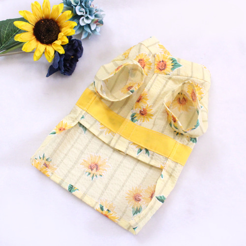 犬服ハンドメイド♡あいちゃん♡ひまわり2着 犬服ハンドメイド♡あいちゃん様専用♡ひまわり2着 - メルカリ