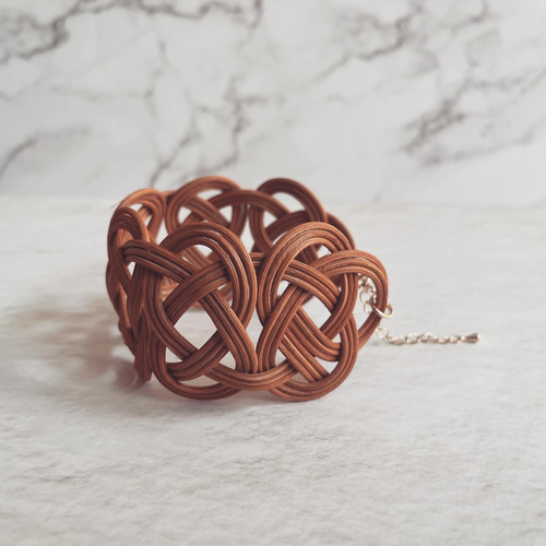 ブレスレット・バングル AYM ヒューマンウーマン human woman 【AYM】バングル （ブルー柄