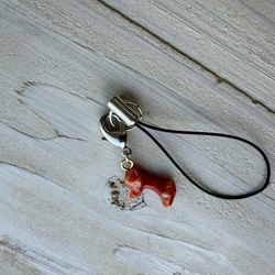 令和6年夏越の祓⭐︎本珊瑚・ストラップ（フック付き） 5枚目の画像