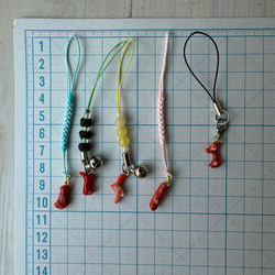 令和6年夏越の祓⭐︎本珊瑚・ストラップ（フック付き） 3枚目の画像