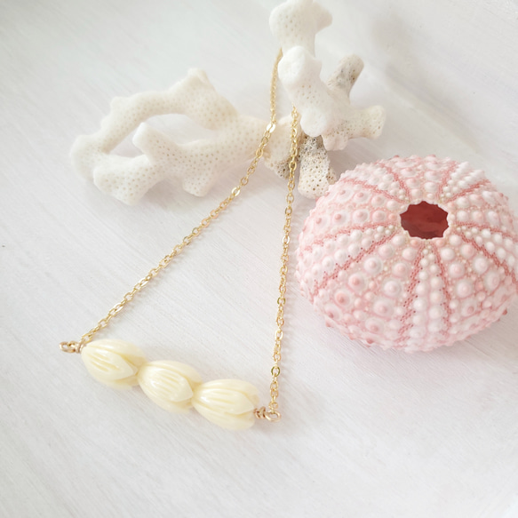 ピカケネックレス　ハワイアンジュエリー✴︎フラダンス Pikake_Necklace.png?v=