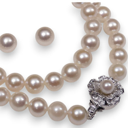 アコヤ本真珠ベビーパールネックレス ロング＆大粒あこや真珠超ロング