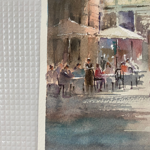 VENEZIA」油彩SM・イタリア風景画・志村好子