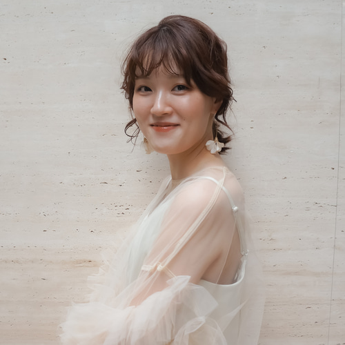 sweet pea stem pierce ピアス（フック・チェーン） JARDIN bridal