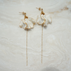 sweet pea stem pierce ピアス（フック・チェーン） JARDIN bridal