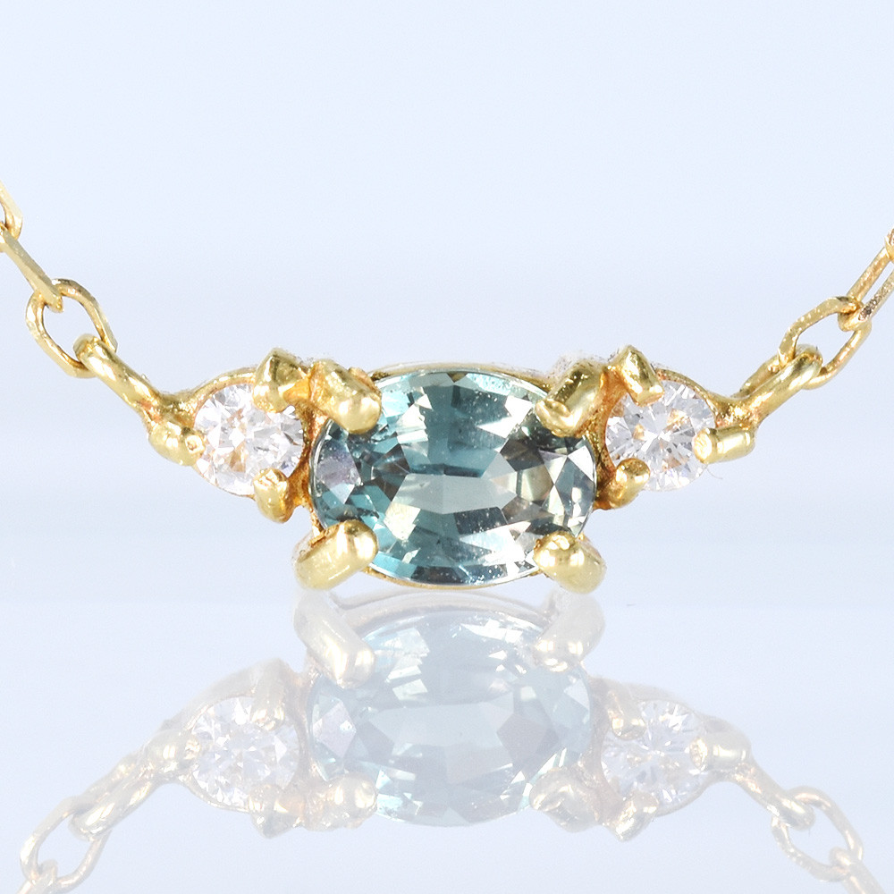 K18 アレキサンドライト ダイヤ ペンダント CD152CIBS