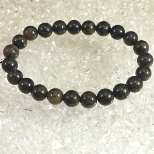 ノルウェー産 フェナカイト 8mmブレスレット 18.10g #80739  