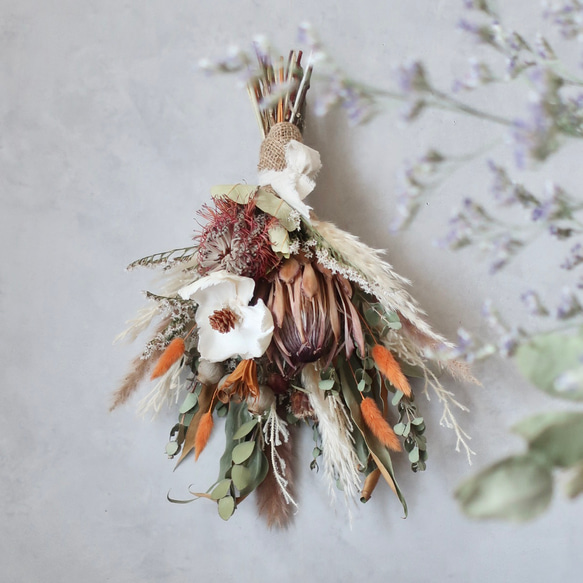 専用*wedding bouquet＊バンクシア ドライフラワーブーケ （パーム 