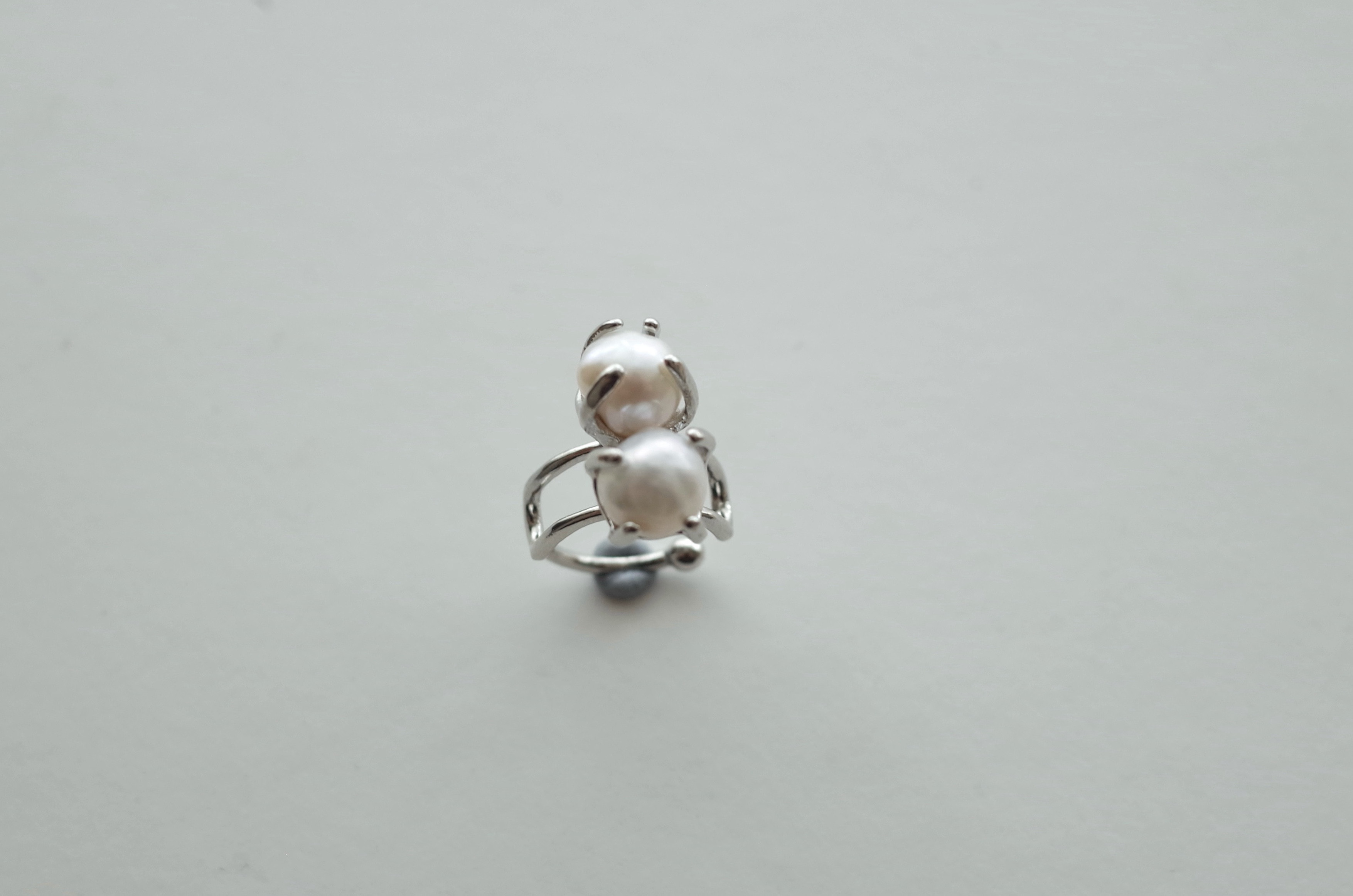 SHOUKA カフ(淡水パール×グリーンアメジスト) 5,388円