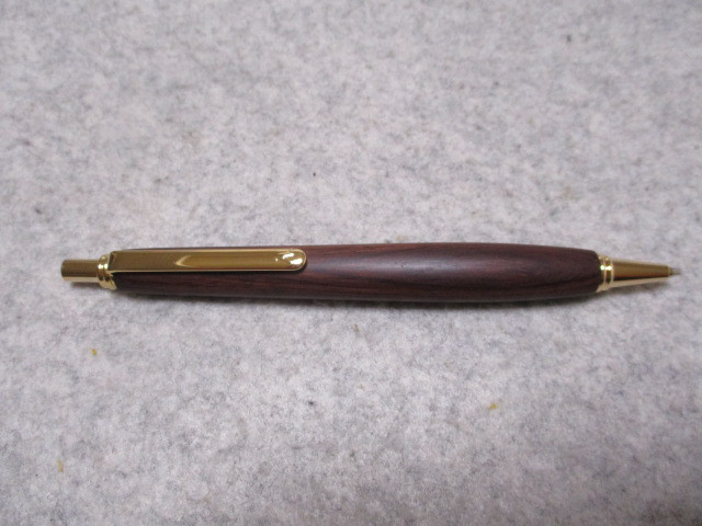 マダガスカルローズウッド　キヌカオイル仕上げ　シャープペンシル(0.5ミリ用)