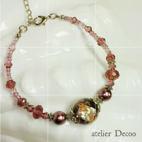 特別SALE】アクセサリー3点まとめベネチアングラスビーズブレスレット 