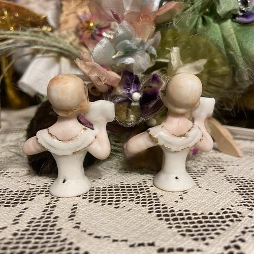 ミニ・ハーフドール＊本を持った少女(2種) その他素材 A-C-HEART 通販