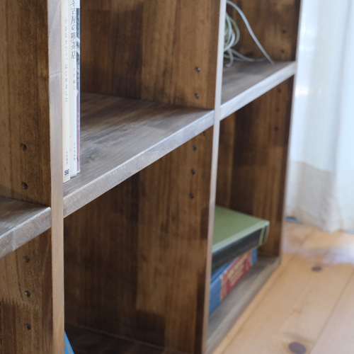 94.シェルフ『1cm単位でサイズオーダー可能』棚板高さ調整式/カラーを