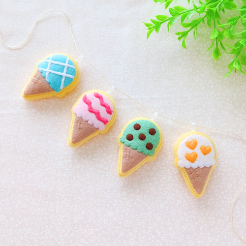 じゃらじゃらキーホルダー アイス くま クッキー 104 じゃらじゃらキーホルダー アイス くま クッキー 104の通販 by