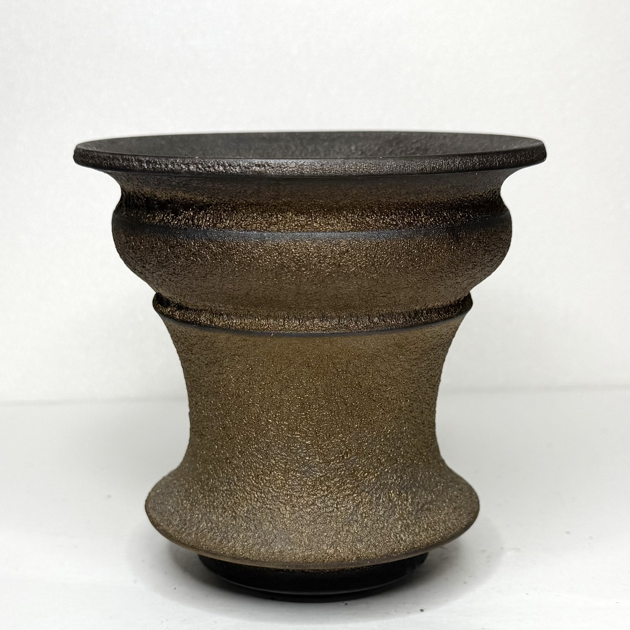 直径12.5cm植木鉢多肉塊根観葉植物陶器陶芸アカベサボテン手作り