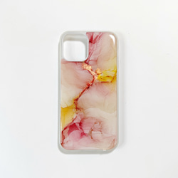 アルコールインクアートスマホケース/iPhoneケース【私だけの】 4枚目の画像