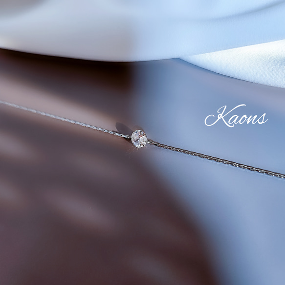 ネックレス サージカル ステンレス ネックレス ジルコニアネックレス 華奢 オフィス 可愛い シンプルネックレス 4枚目の画像