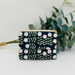 L字キーケース ミナペルホネンハンドメイド ポーチ 両面パッチワーク ぽろんL字キーケース ミナペルホネンハンドメイド ポーチ 両面パッチ