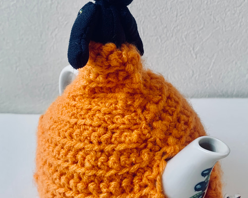 ハンドメイド ねこ ティーコゼー 手編み その他キッチン小物 viola