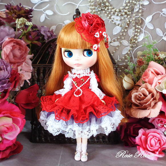 ロリータロマンス 美しき真っ赤な苺の妖精 キュートなデザインドレス  