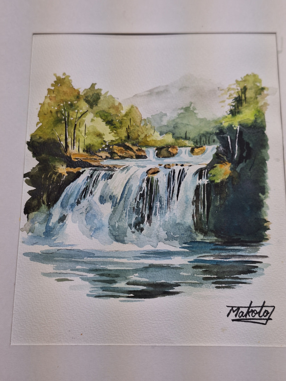 フィンランドの水彩画 水彩画 美しい鳥BlueJay 絵画 makochin 通販 17811358｜Creema
