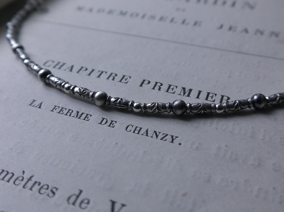 ❮再販×6❯ No. 74 カレンシルバー★ブレスレット　燻し銀　 3枚目の画像