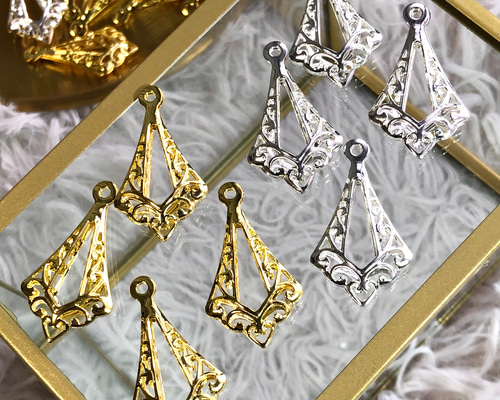 アンティーク チャーム ＊ ゴールド Amazon | 【Day-net】【50個セット】チャーム アンティーク