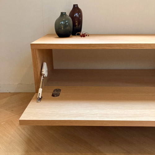 cy様＊【美品】無垢オーク材　テレビボード（160cm）　テレビ台 C-T ホワイトオーク 幅160cm テレビボード 正規ブランド