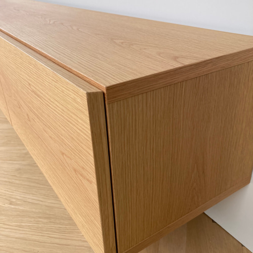 cy様＊【美品】無垢オーク材　テレビボード（160cm）　テレビ台 テレビボード 160cm オーク 北欧 テレビ台 おしゃれ 無垢 突板